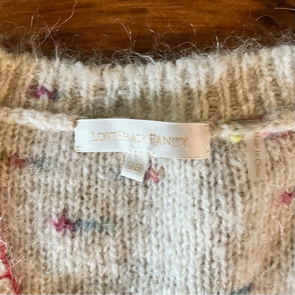 LoveShackFancy Emmanuelle Long Cardigan XS - Picture 5 of 15